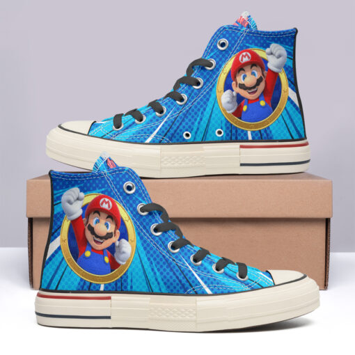 Mario High Top Canvas Shoes Special Edition