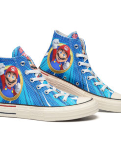 Mario High Top Canvas Shoes Special Edition