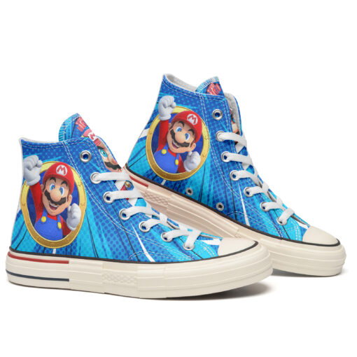 Mario High Top Canvas Shoes Special Edition