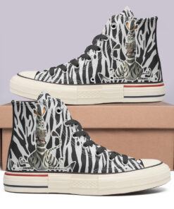 Marty Alex High Top Canvas Shoes Special Edition