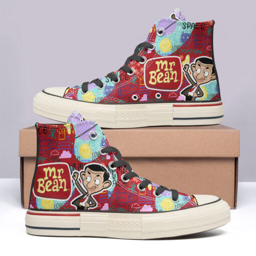 Mr.Bean High Top Canvas Shoes Special Edition