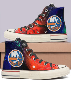 New York Islanders High Top Canvas Shoes Special Edition