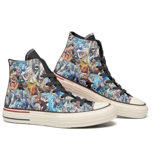 One Piece Epic Battle High Top Canvas Shoes Special Edition