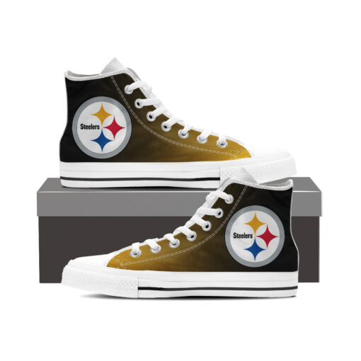 Pittsburgh Steelers Vancouver High Top Canvas Women’s Shoes