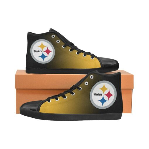 Pittsburgh Steelers Vancouver High Top Canvas Women’s Shoes