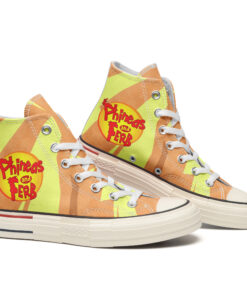 Phineas _ Ferb High Top Canvas Shoes Special Edition