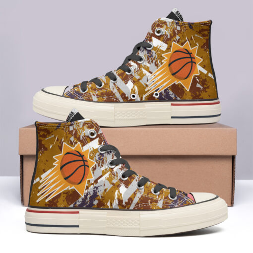 Phoenix Suns High Top Canvas Shoes Special Edition