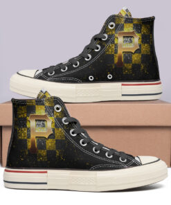 Pittsburgh Pirates High Top Canvas Shoes Special Edition