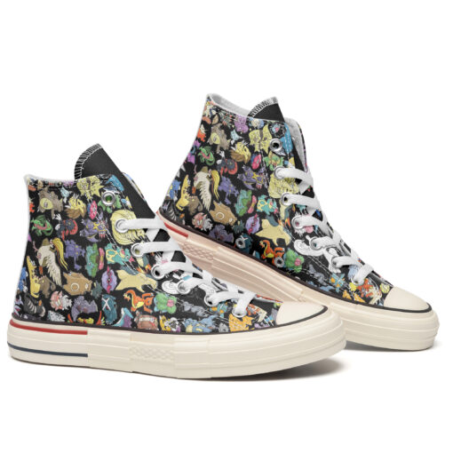 Pokemon Doodle High Top Canvas Shoes Special Edition