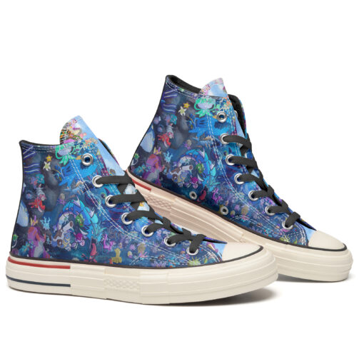 Pokemon Under The Sea High Top Canvas Shoes Special Edition