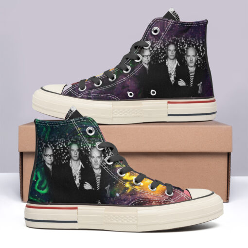 R.E.M. High Top Canvas Shoes Special Edition