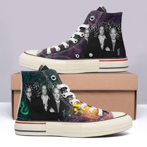 R.E.M. High Top Canvas Shoes Special Edition