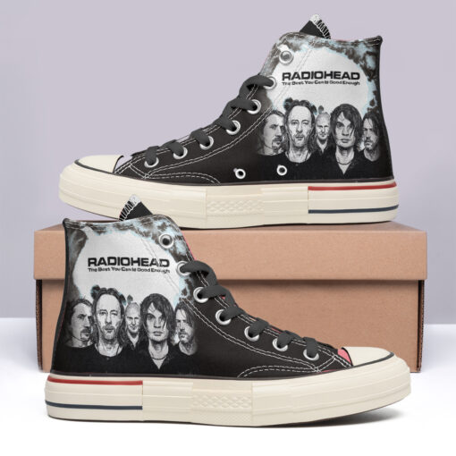 Radiohead High Top Canvas Shoes Special Edition