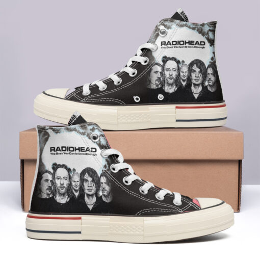 Radiohead High Top Canvas Shoes Special Edition