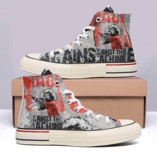 Rage Against The Machine High Top Canvas Shoes Special Edition