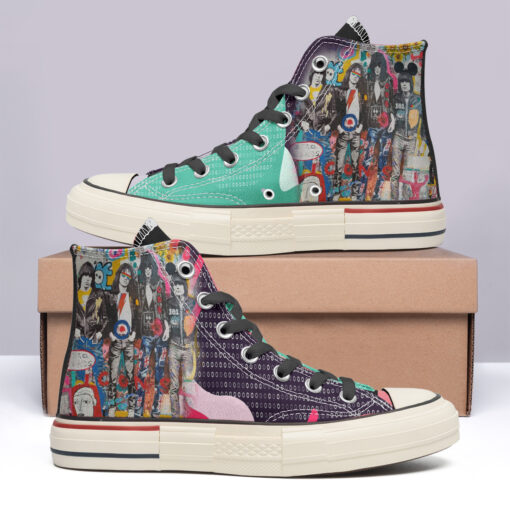 Ramones High Top Canvas Shoes Special Edition