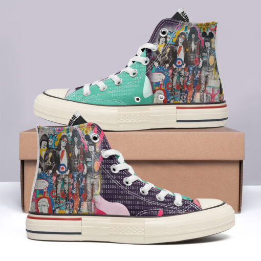 Ramones High Top Canvas Shoes Special Edition