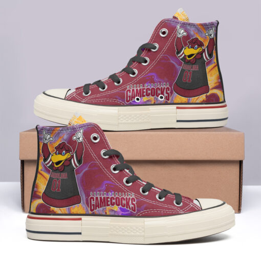 South Carolina Gamecocks High Top Canvas Shoes Special Edition