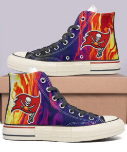 Tampa Bay Buccaneers High Top Canvas Shoes Special Edition