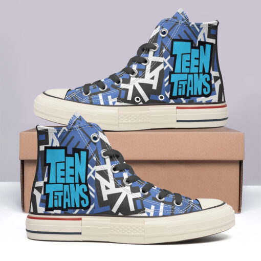 Teen Titans High Top Canvas Shoes Special Edition