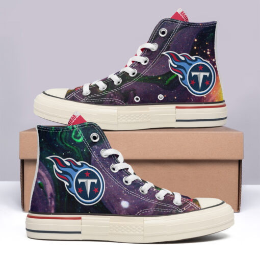 Tennessee Titans High Top Canvas Shoes Special Edition