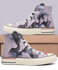 The Jesus and Mary Chain High Top Canvas Shoes Special Edition