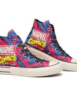 The Marvel Comic High Top Canvas Shoes Special Edition