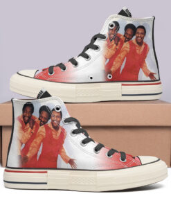 The O_Jays High Top Canvas Shoes Special Edition