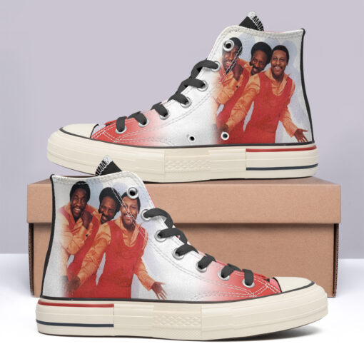 The O_Jays High Top Canvas Shoes Special Edition