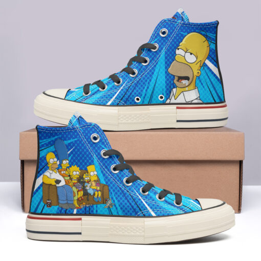 The Simpsons High Top Canvas Shoes Special Edition