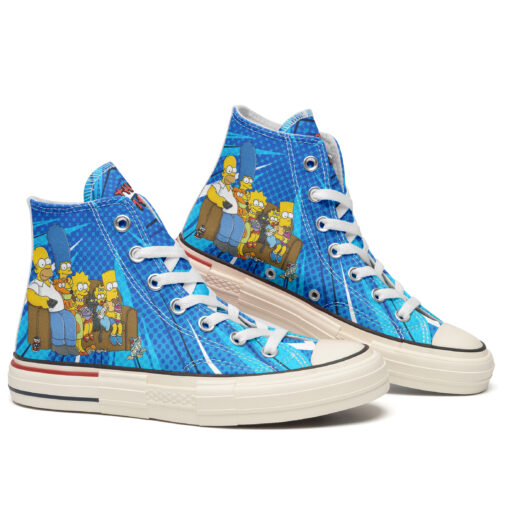 The Simpsons High Top Canvas Shoes Special Edition