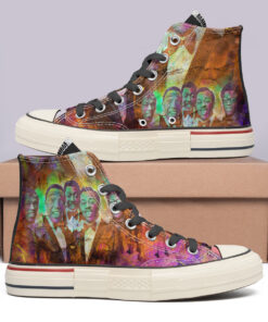 The Temptations High Top Canvas Shoes Special Edition