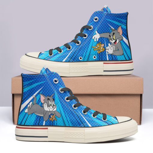 Tom and Jerry High Top Canvas Shoes Special Edition