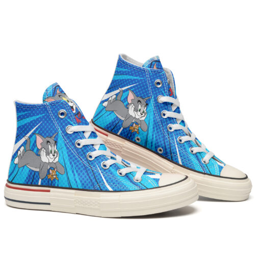 Tom and Jerry High Top Canvas Shoes Special Edition