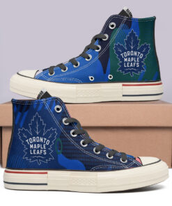 Toronto Maple Leafs High Top Canvas Shoes Special Edition