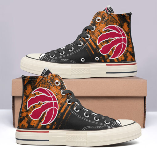 Toronto Raptors High Top Canvas Shoes Special Edition