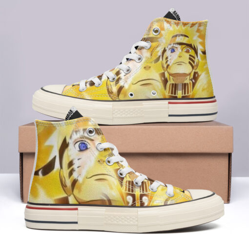 Uzumaki Naruto High Top Canvas Shoes Special Edition