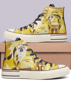 Uzumaki Naruto High Top Canvas Shoes Special Edition