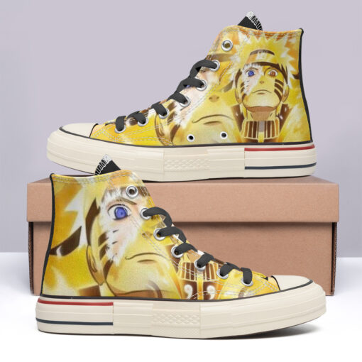 Uzumaki Naruto High Top Canvas Shoes Special Edition