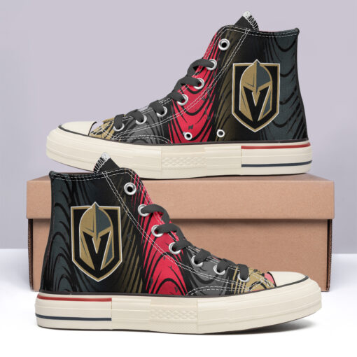 Vegas Golden Knights High Top Canvas Shoes Special Edition