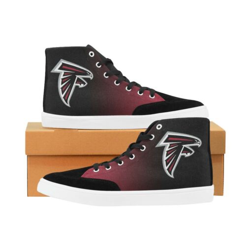 Atlanta Falcons Bootes High Top Canvas Men’s Shoes