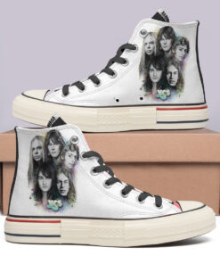 Yes Band High Top Canvas Shoes Special Edition