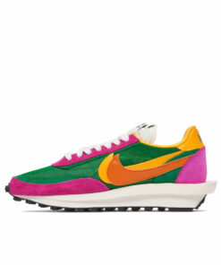 Nike LDWaffle x Sacai Green Pink