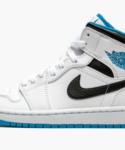 Air Jordan 1 Mid “White / Laser Blue”