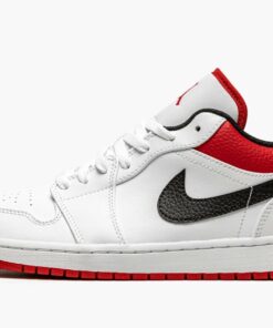 Air Jordan 1 Low “White / Gym Red”