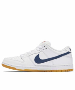 Nike SB Dunk Low Orange Label White Navy