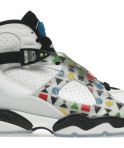 Jordan 8 Retro Quai 54 2019 White