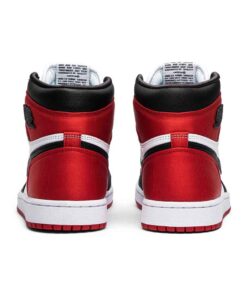 Jordan 1 Retro High Satin Black Toe