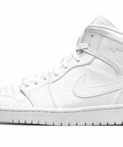 Air Jordan 1 Mid “Triple White”