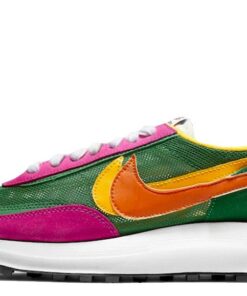 Nike LDWaffle x Sacai Green Pink